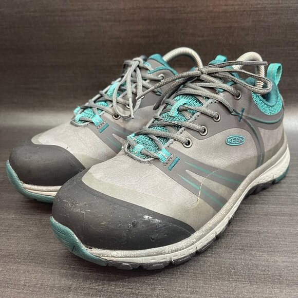 KEEN Utility Sedona Pulse Low Safety Steel Toe Women’s Size‎ 6.5 Grey Shoes - Picture 5 of 12